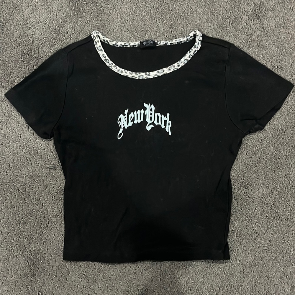 Black Graphic Tee
